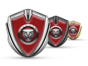 Jaguar Badge Autoadesivo Disegno Max Inox
